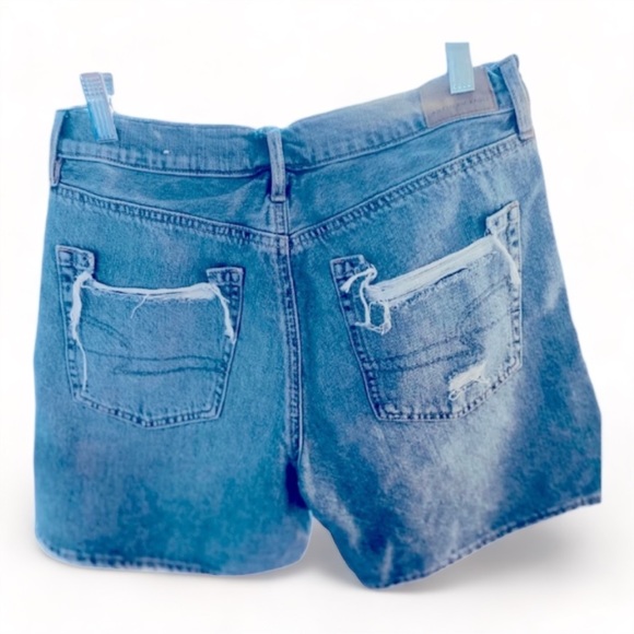 American Eagle Y2K 90s Boyfriend Shorts- 8 - Picture 2 of 3